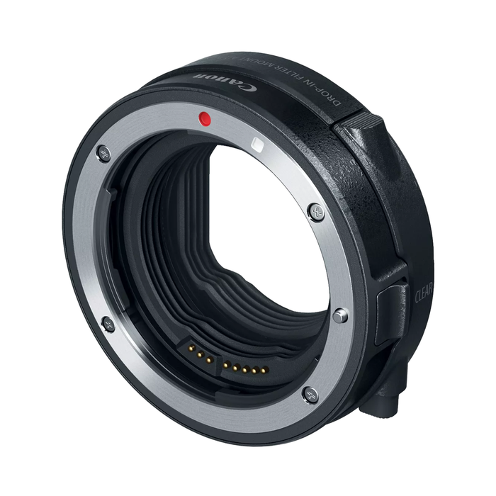 Canon Drop-In Filter Mount Adapter EF-EOS R with Drop-In Variable ND Filter A
