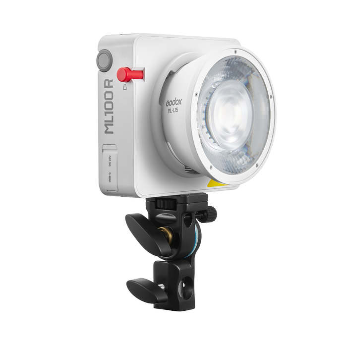 Godox ML100R RGB Portable LED Light Kit with 36 Lens & Battery Grip