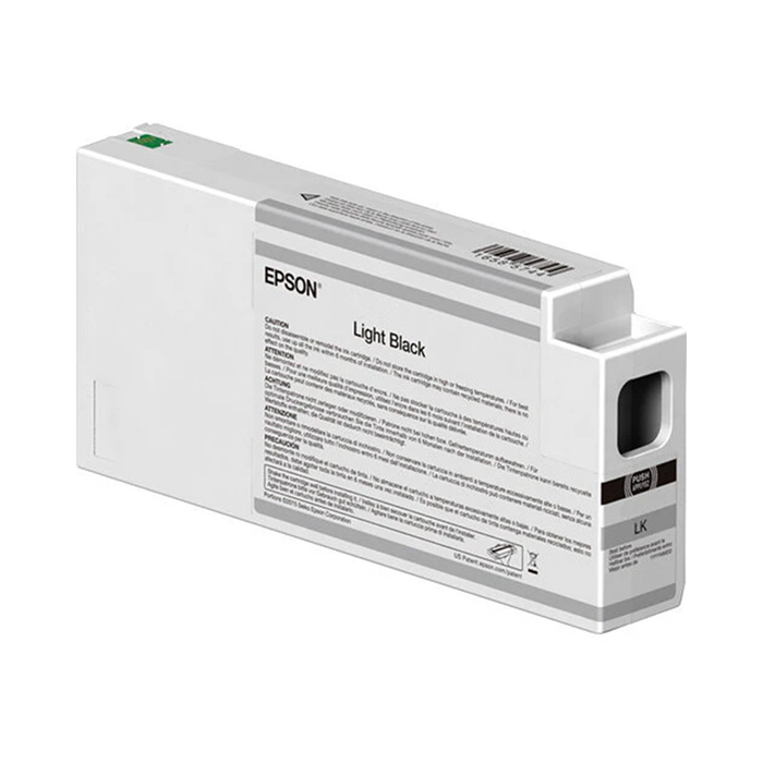 Epson T54X700 UltraChrome HD Light Black Ink Cartridge for Select SureColor P-Series Printers - 350mL