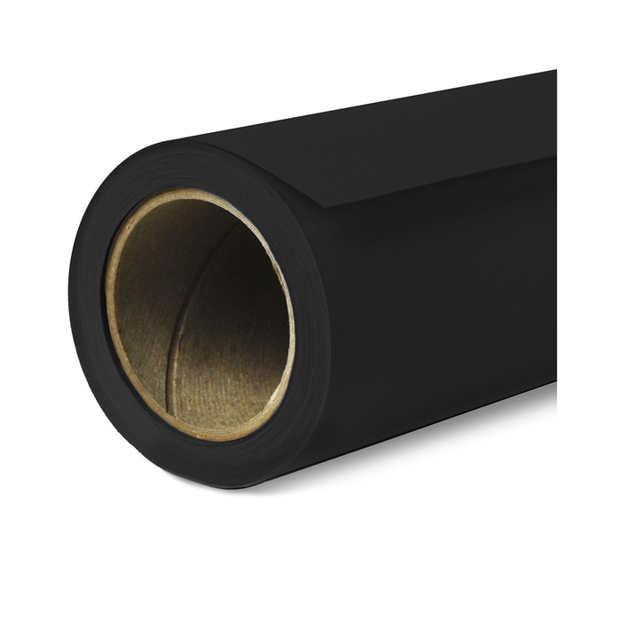 Savage #20 Black Seamless Background Paper 86" x 36' - In Store Pick Up Only