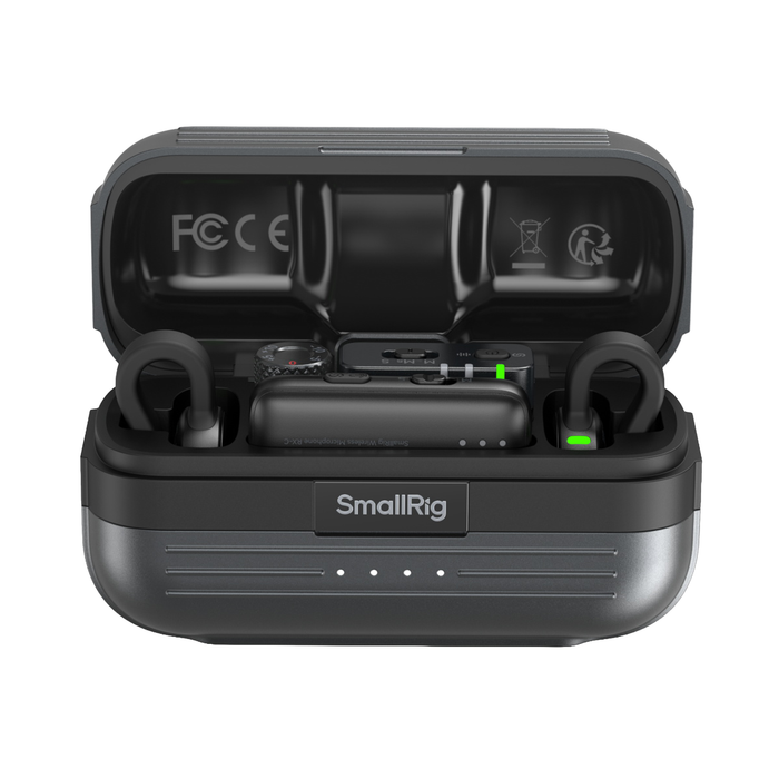SmallRig S70 Ultra Thin Invisible Wireless Microphone for Phone & Camera (2TX + 2RX) 5715