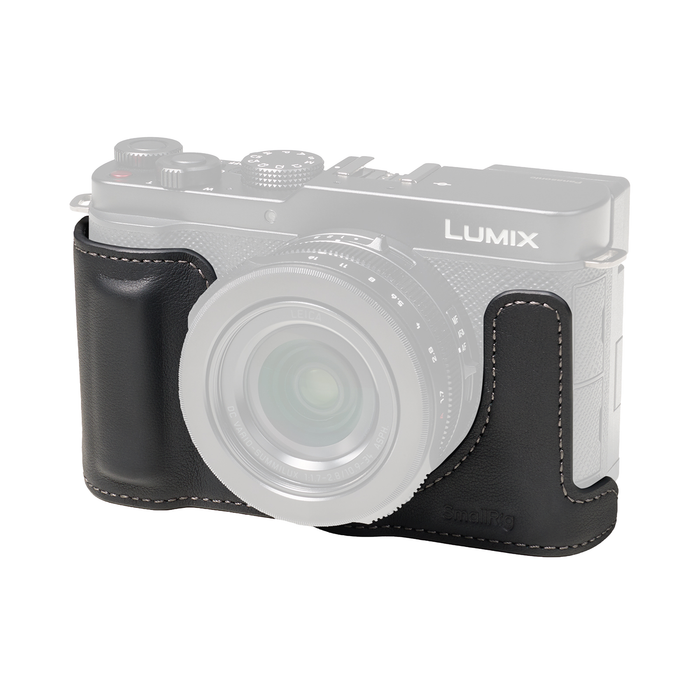 SmallRig Leather Half Case for LUMIX L10 5698 - Black