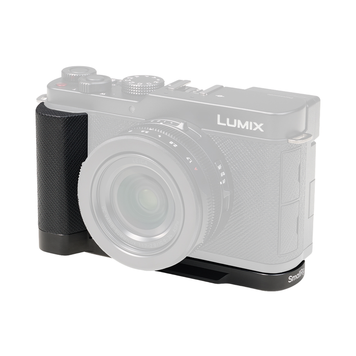 SmallRig L-Shaped Mount Plate with Silicone Handle for LUMIX L10 5700 - Black