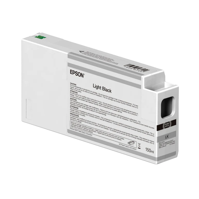 Epson T54V700 UltraChrome HD Light Black Ink Cartridge for Select SureColor P-Series Printers - 150mL