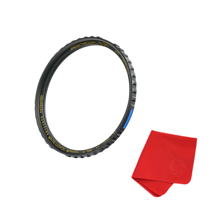 Breakthrough Photography 62mm X4 UV Filter