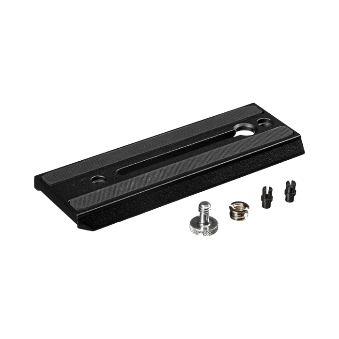 Manfrotto 504PLONG Video Camera Sliding Plate with 1/4" and 3/8" Adapter Screws