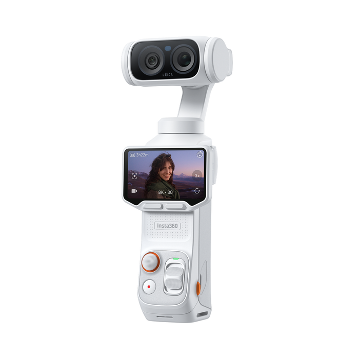 Insta360 Luna Ultra 8K Gimbal Camera Creator Bundle - Stellar White