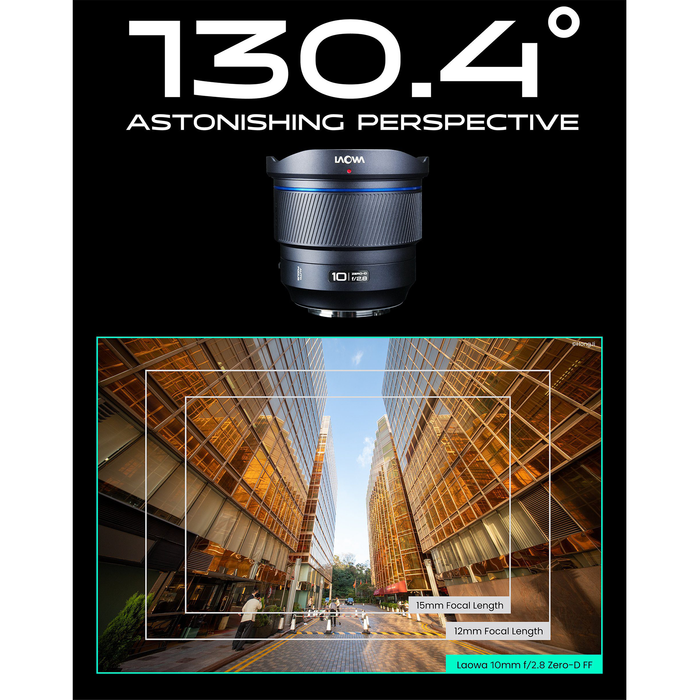Laowa 10mm f/2.8 Zero-D FF Manual Focus - Canon RF Lens