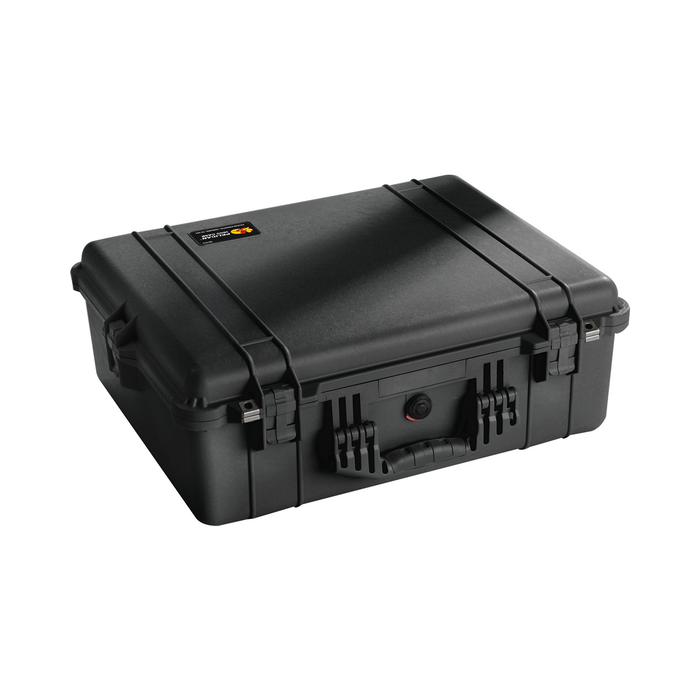 Pelican 1600 Protector Case with Pick-N-Pluck Foam & Lid Foam - Black