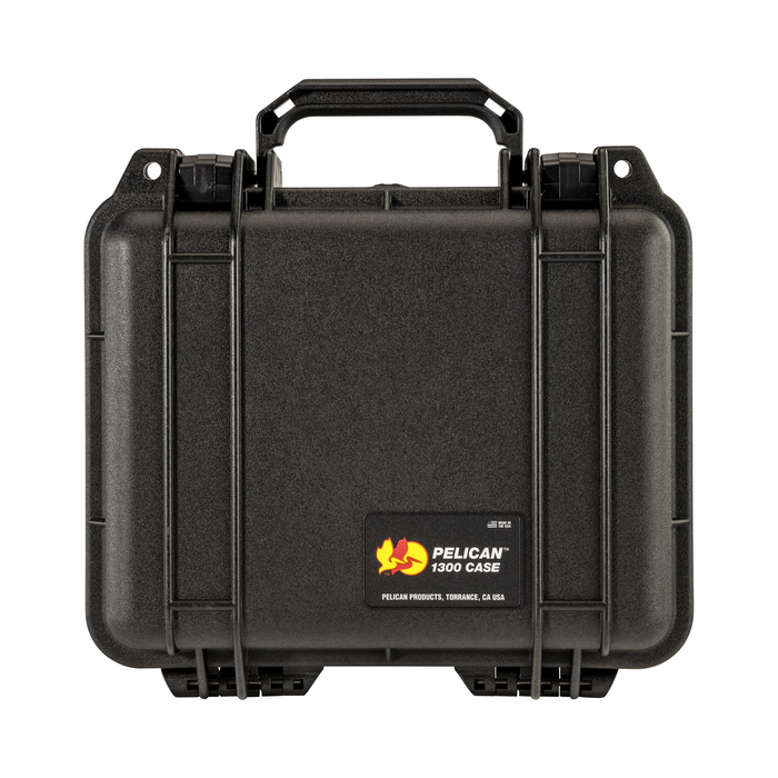Pelican 1300 Protector Case with Pick-N-Pluck Foam & Lid Foam - Black