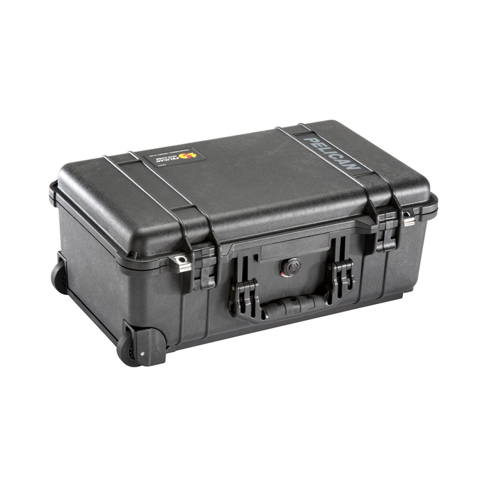 Pelican 1510 Protector Carry-On Case with Pick-N-Pluck Foam & Lid Foam - Black