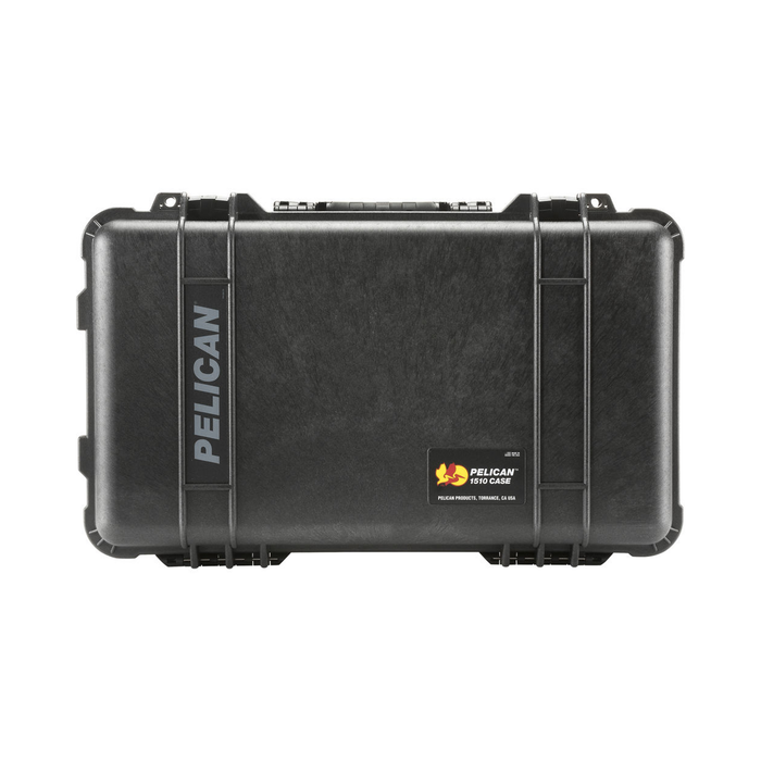 Pelican 1510 Protector Carry-On Case with Pick-N-Pluck Foam & Lid Foam - Black