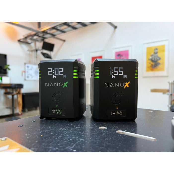 Core SWX NANO-G98X Micro Sized Smart 98Wh Li-Ion Battery - Gold Mount