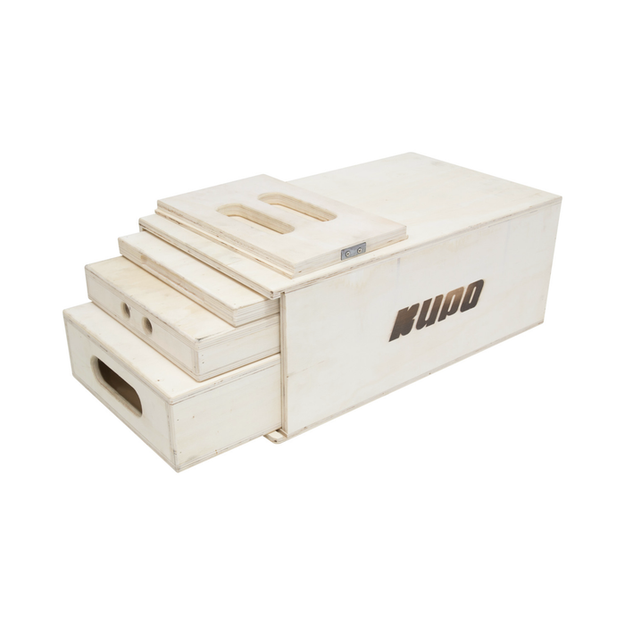 Kupo 4-in-1 Nesting Apple Box Set (Pancake, Quarter, Half & Full Apple Box)