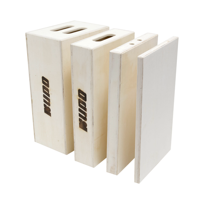 Kupo 4-in-1 Nesting Apple Box Set (Pancake, Quarter, Half & Full Apple Box)