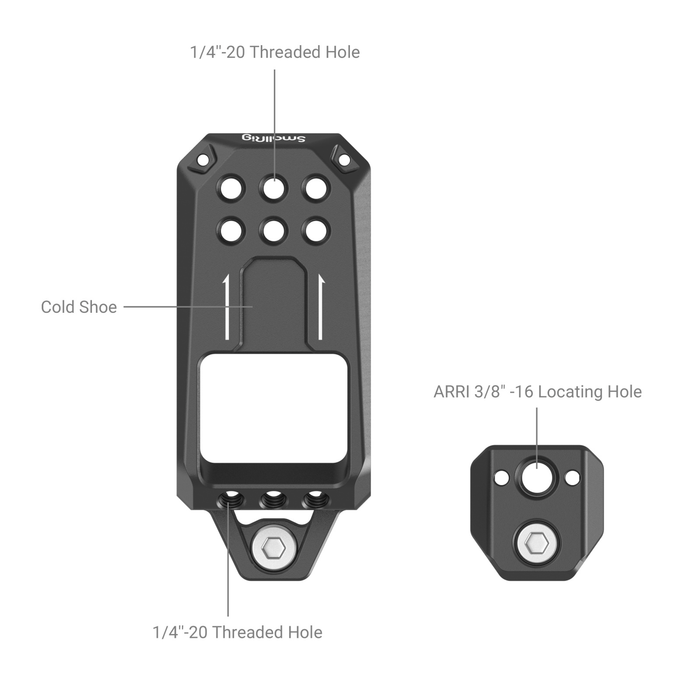 SmallRig Top Plate for Sony FX30 & FX3 XLR Unit