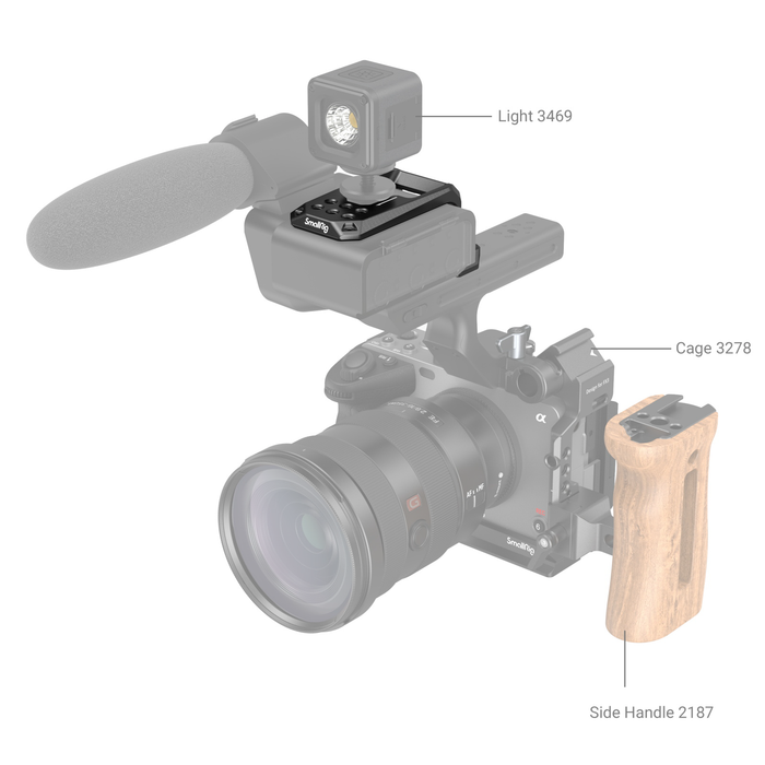 SmallRig Top Plate for Sony FX30 & FX3 XLR Unit