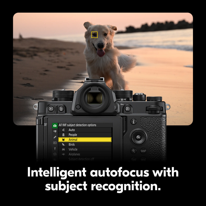 Nikon Zf Mirrorless Camera with Z 24-70mm f/4 S Lens - Silver