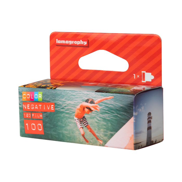 Lomography 100 Color Negative - 120mm Film, Single Roll