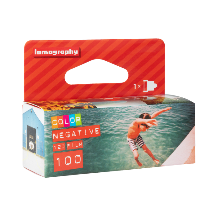 Lomography 100 Color Negative - 120mm Film, Single Roll