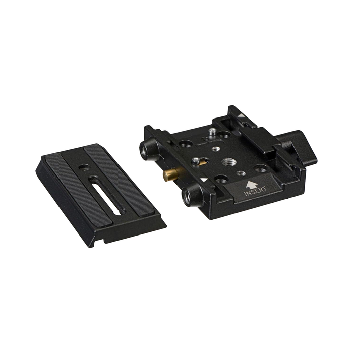 Manfrotto 577 Quick Release Adapter with 501PL Sliding Plate & Safety Lock