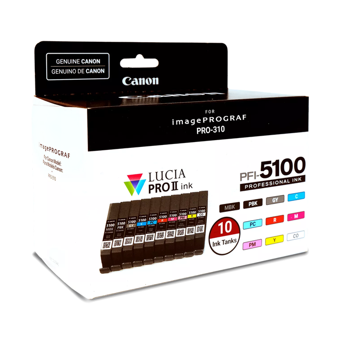 Canon PFI-5100 10 Color Value Pack