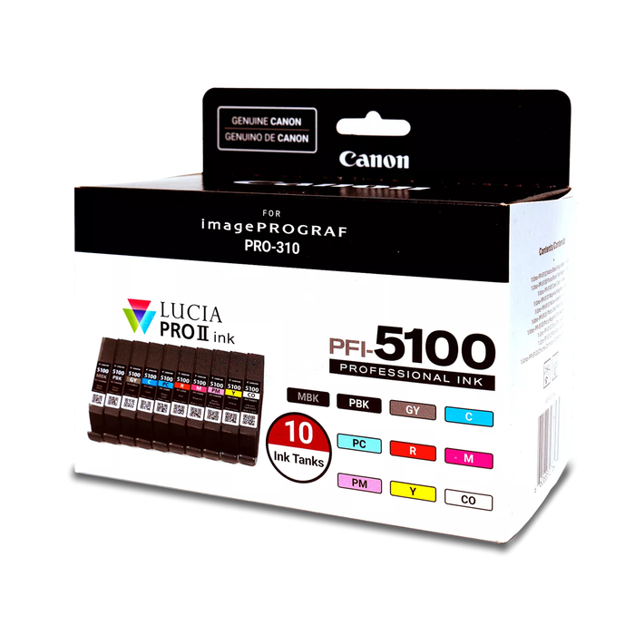 Canon PFI-5100 10 Color Value Pack