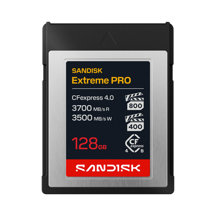 SanDisk 128GB Extreme PRO CFexpress 4.0 Type B Memory Card