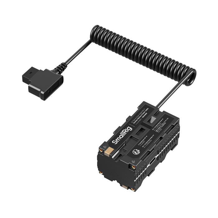 SmallRig D-Tap to Dual-Sided NP-F Dummy Battery Power Cable 4884