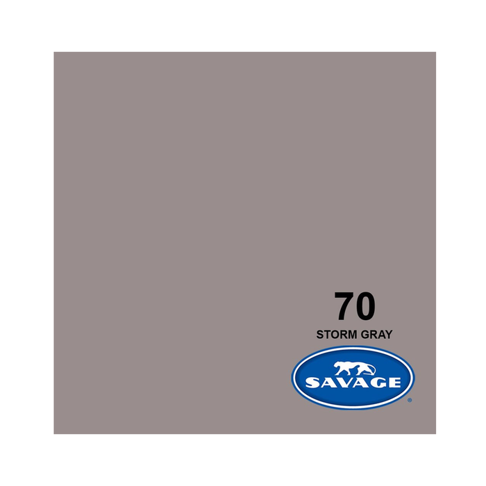 Savage #70 Storm Gray Seamless Background Paper 53" x 36'