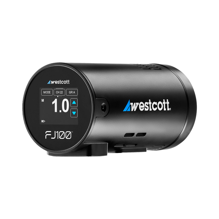 Westcott FJ100 Touchscreen Off-Camera Strobe with FJ Mini AC/DC Battery (100Ws)