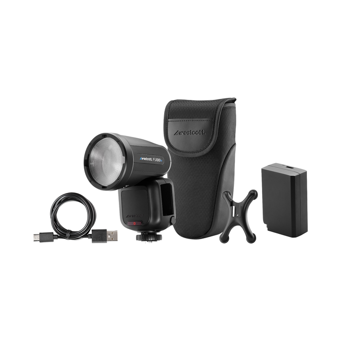 Westcott FJ100 M Touchscreen Speedlight Flash with Multi-Brand Camera Mount (100Ws)