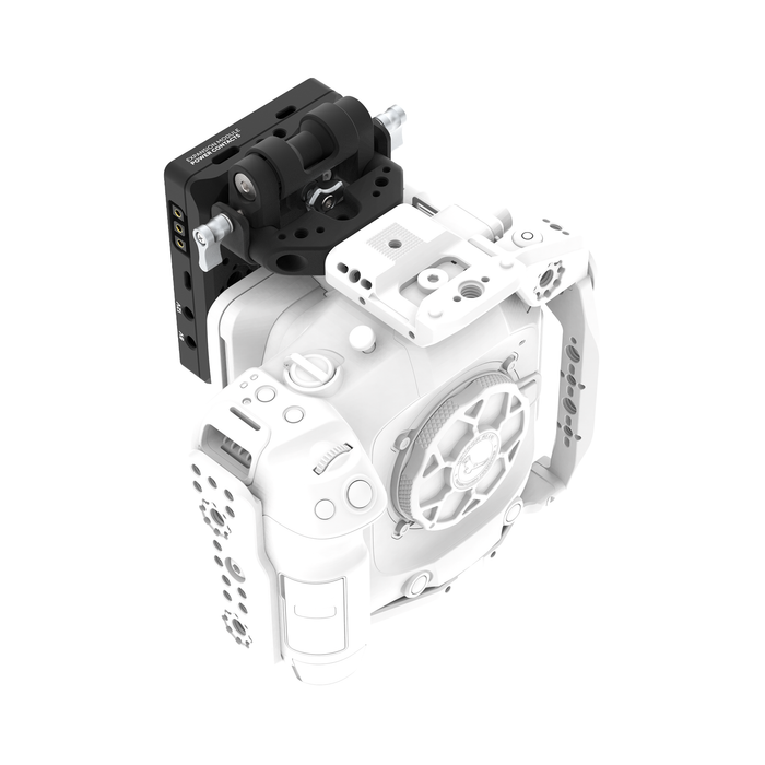 Kondor Blue V-Mount Battery Plate Kit for Canon C80 Cage - Raven Black