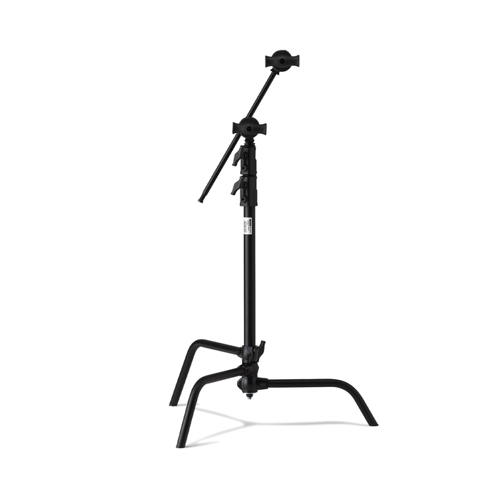 Kupo 20" Master C-Stand with Removable Turtle Base, Grip Head & Arm with Hex Stud Kit, 5.6' - Black