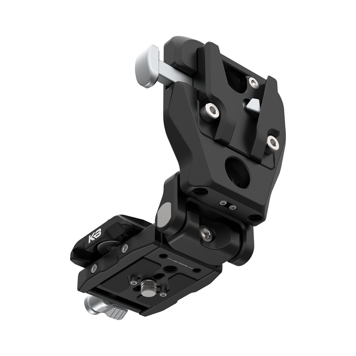 Kondor Blue ARC Battery Mount for Mini V-Mount Battery - Raven Black