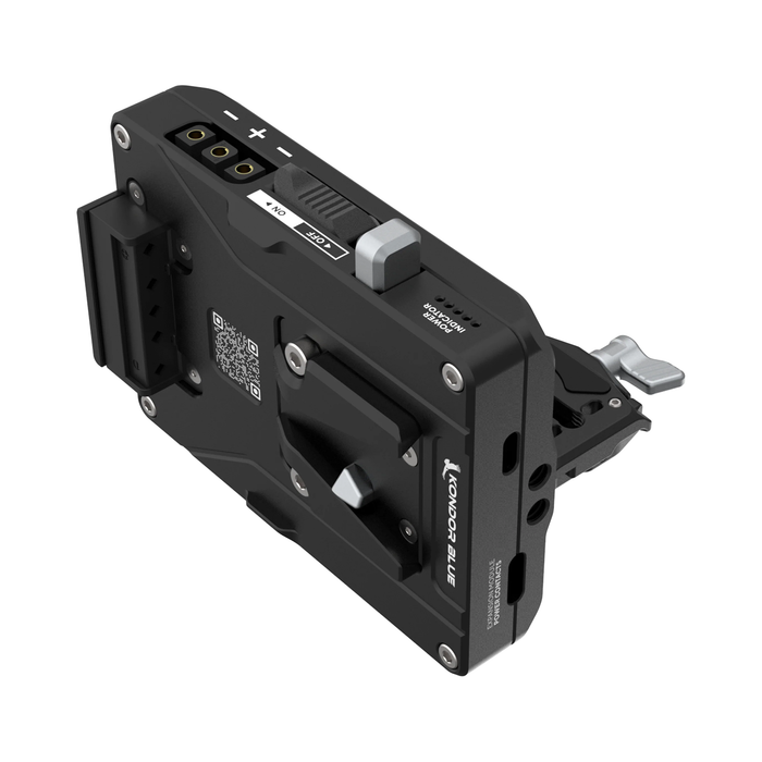 Kondor Blue ARC Battery Mount for V-Mount Pro Battery - Raven Black
