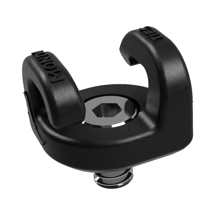 Kondor Blue Mondo Ties Cable Management Clips for Cameras (1/4"-20), 5-Pack - Raven Black