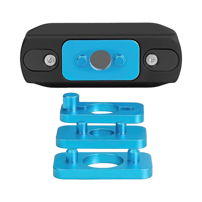 Kondor Blue Monitor Cage 2" NATO Rail (Anti-Twist) - Raven Black