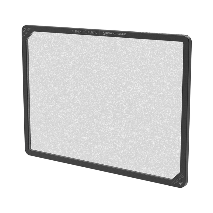 Kondor Blue 4x5.65" Opaline 1/8 Diffusion Filter for Matte Box