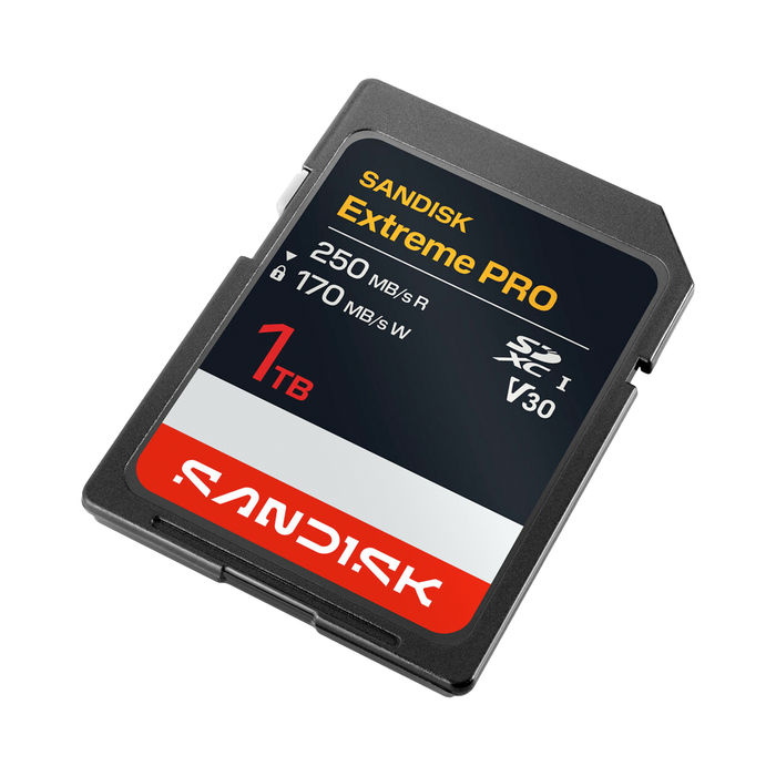 SanDisk 1TB Extreme PRO UHS-I SDXC V30 250R Memory Card
