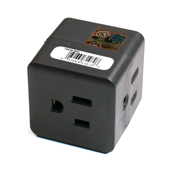 GF 3-to-1 Outlet Cube Tap Adapter