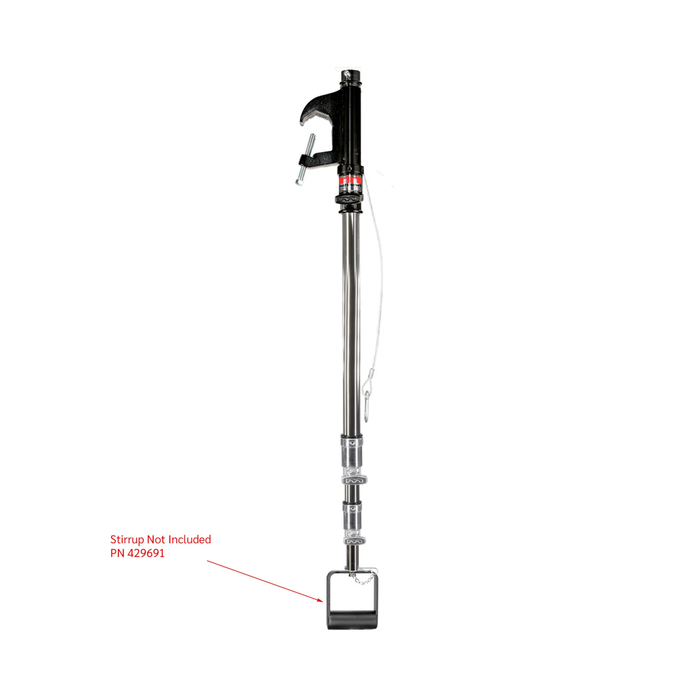Matthews Heavy Duty Telescoping Hanger Triple Extension with Pipe Clamp, 2 - 6'