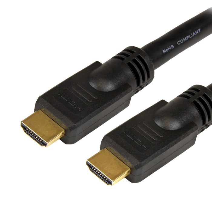 StarTech High Speed 4K @ 30Hz Male to Male HDMI Cable (No Signal Booster Required) - 50' (15m)