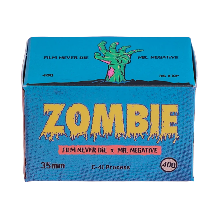 Mr. Negative Zombie 400 Color Negative (FilmNeverDie x Mr. Negative Collaboration) - 35mm Film, 36 Exposures, Single Roll