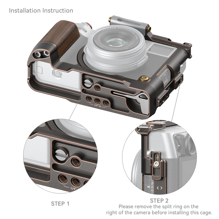 SmallRig Retro Camera Cage for Fujifilm X100VI 4557