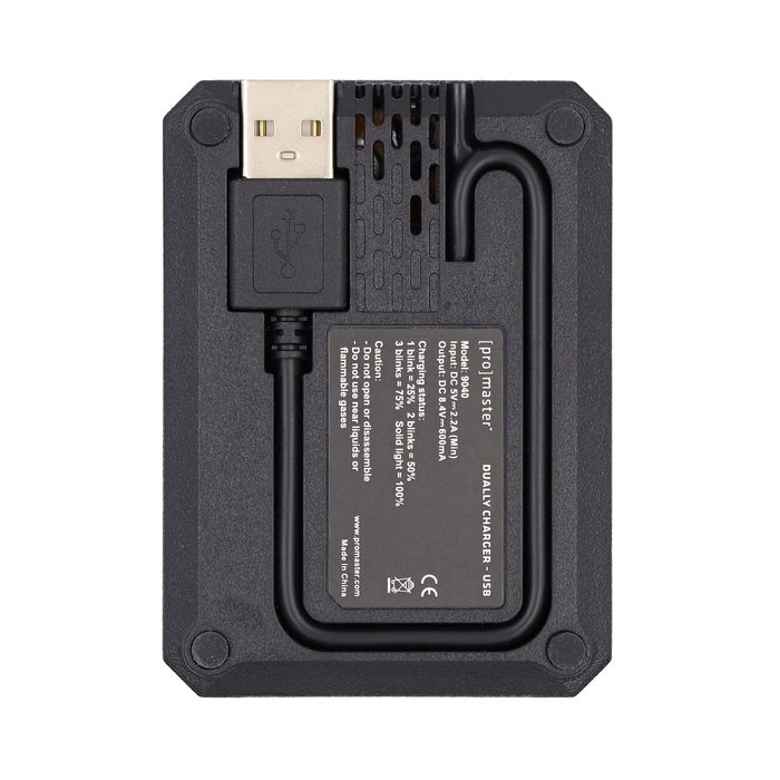 ProMaster Dually USB Charger for Fuji NP-W235 Batteries