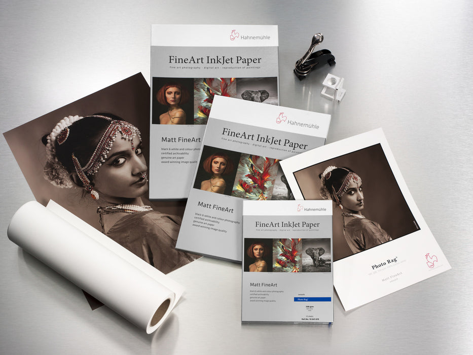 Hahnemühle Photo Rag 308 17" x 22" 25-Sheets Paper