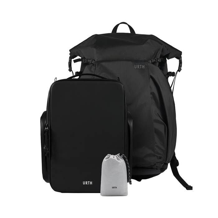 Urth Helios Outdoor 40L Backpack with Core Camera Cube L - Onyx