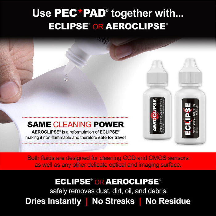 Photographic Solutions PEC-PAD Photo Wipes, 4 x 4" - 100 Sheets