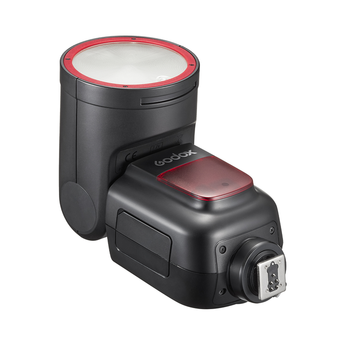 Godox V1 Flash for Nikon (Red Ring)